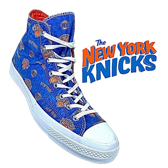 Converse New York Knicks Mens Chuck Taylor 70 Hi Distress Look Size 11 Medium - Picture 1 of 11